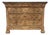French 19th Century Louis Philippe Bleached Burl Walnut Marble Top Commode For Sale
