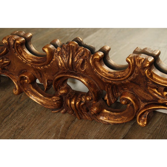 John Richard Rococo Style Gilt Carved Frame Wall Mirror For Sale - Image 16 of 18