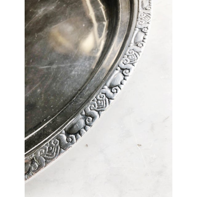 A beautiful vintage heavy silver plated tray from the famous Waldorf Astoria Hotel in New York City! In excellent...