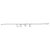 Contemporary 10k White Gold 1/6 Cttw Diamond "Love" Charm Cable Chain Bracelet (H-I Color, I1-I2 Clarity) - 7" For Sale - Image 3 of 5