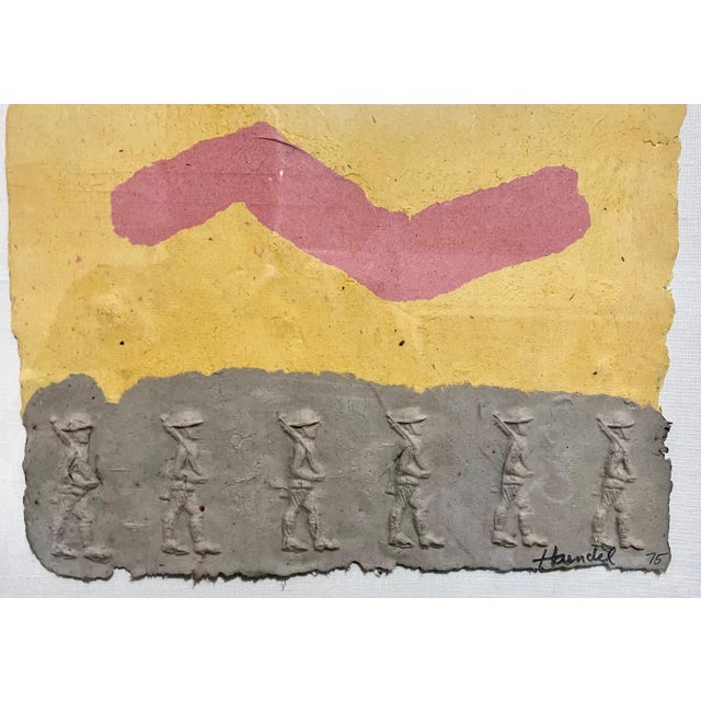 William Haendel, Bill Haendel Americana Toy Soldiers Cast Paper Relief Modern Pop Art Sculpture, c.1975 For Sale - Image 10 of 10
