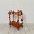 1960s Mid-Century Bar Cart in Brown Burl, Plywood and Root Wood, 1960s For Sale - Image 5 of 14
