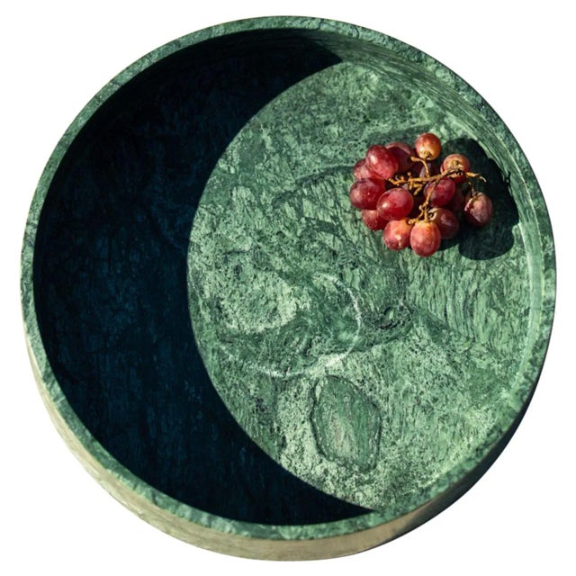 Small Plumb Marble Tray by Essenzia For Sale - Image 4 of 7