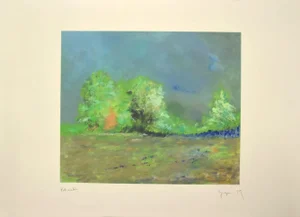 Martine Goeyens, Le Ciel de Flandre, Digigraph Print, 21st Century