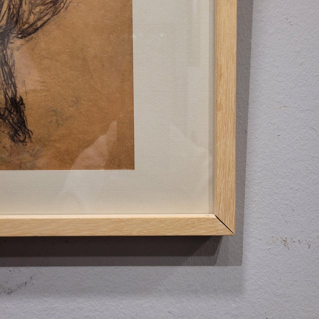 After Agustín Carrera, Sketch for the Opera Curtain Lohegrin, Early 20th Century, Pencil on Paper, Framed For Sale - Image 12 of 17