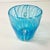 Glass 1960s Italian Hollywood Regency Pablo Venini Murano Glass Ice Bucket With Petite Bubbles For Sale - Image 7 of 13