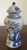 Chinese 18th Century Chinese Kangxi Porcelain Blue & White Landscape Vase & Cover For Sale - Image 3 of 11