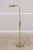1980s Mid Century Modern Adjustable Brass Floor Lamp For Sale - Image 4 of 16