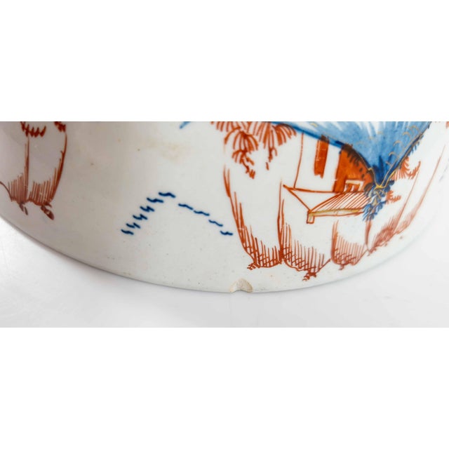 18th Century English Porcelain Bowl in Chinese or Japanese Imari Style For Sale - Image 14 of 15