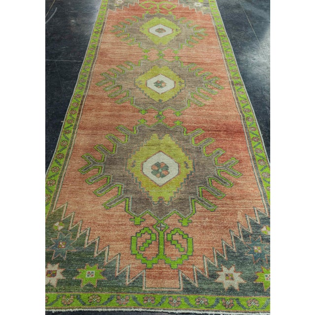 Turkish Vintage Rug 3'9" x 10'10" #20652 Explore a curated collection of hallway runners, wool rugs, and handmade...