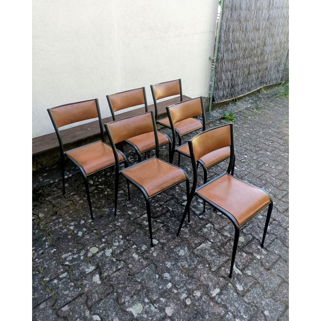 School Chairs from Mullca, 1960s, Set of 6 For Sale - Image 4 of 13