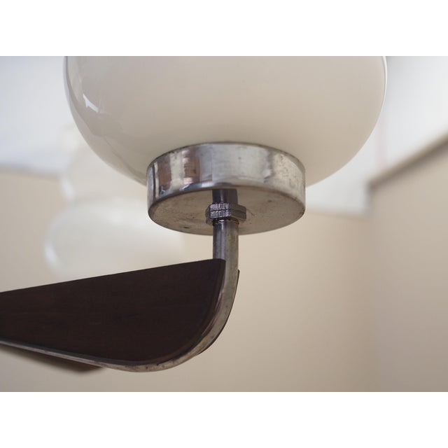 1970s Vintage Danish Wooden Chandelier, 1970s For Sale - Image 5 of 11