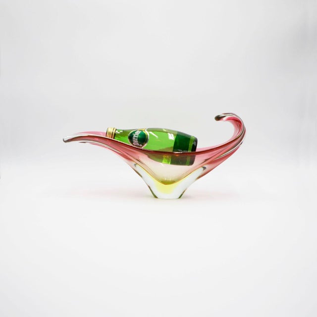 1960s Midcentury Murano Glass Centerpiece For Sale - Image 5 of 5