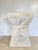 Late 20th Century John Dickinson Style Plaster Faux Bois Draped Rope and Tassel Side Table For Sale - Image 4 of 11