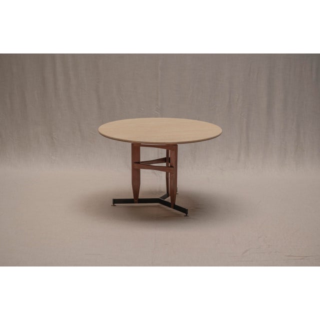 Round Dining Table by Ignazio Gardella, Italy, 1960s For Sale - Image 15 of 17