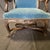 Mid 19th Century French Louis XV Set of 4 Chairs With Original Blue Mohair Upholstery For Sale - Image 5 of 12