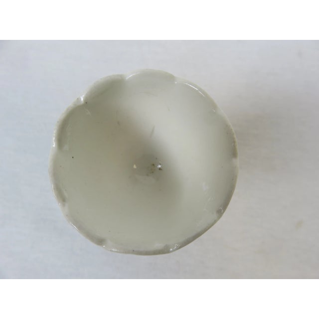 Antique Art Nouveau Ceramic Egg Cups by Adolf Behrmann for Max Roesler, Set of 7 For Sale - Image 15 of 17