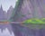 Contemporary 1990 Oil on Canvas Painting by Edward H. Frost For Sale - Image 3 of 9