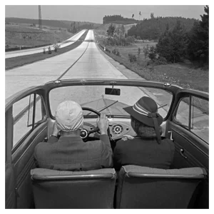 Travelling Through Austria in Opel, 1930, Photograph