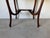 Antique Mahogany Two-Tier Serpentine Accent Table For Sale - Image 9 of 13