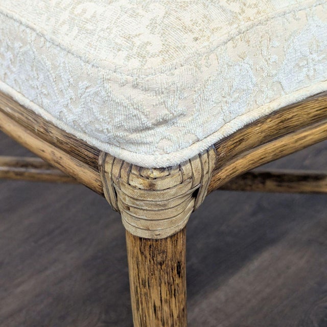 Set of Ten McGuire Bamboo Dining Chairs For Sale - Image 14 of 18