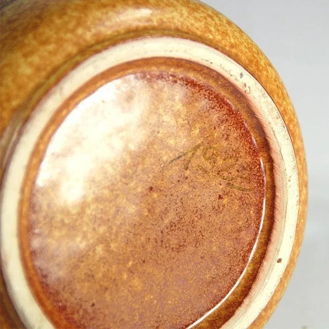 Italian Vase in Glazed Ceramic from Bertoncello, 1960s For Sale - Image 8 of 9