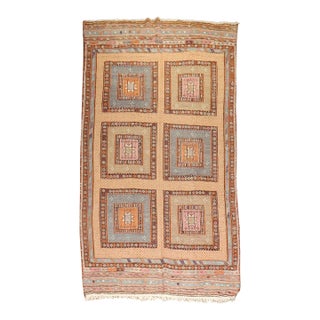 Vintage Turkish Jajim - 5'11" x 11'7" For Sale