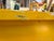 Vintage Large School or Lab Table , or Desk, With Painted Bright Yellow With Blue and Orange Drawers For Sale - Image 9 of 12