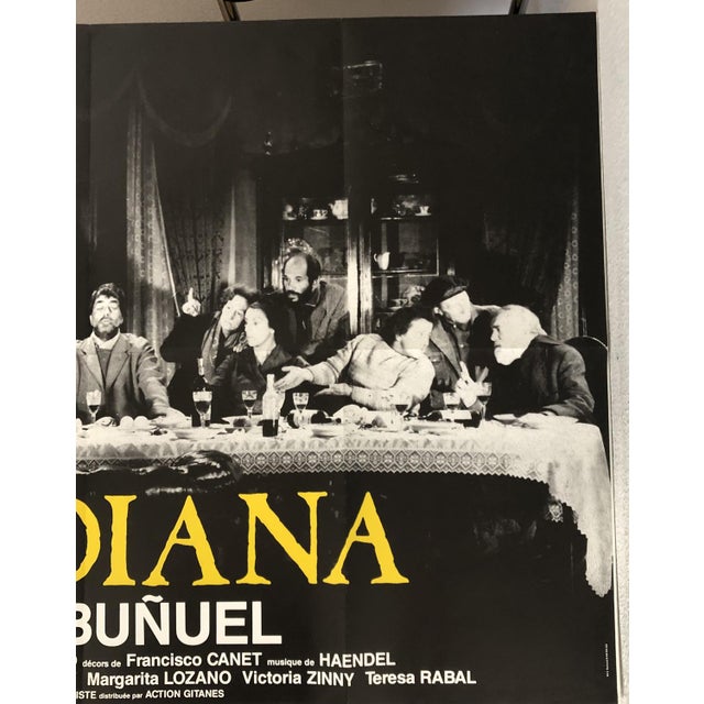 Vintage French Viridiana Poster by Luis Buñuel, 1961 For Sale - Image 10 of 15