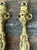 Vintage Brass Tribal Serving Set For Sale - Image 4 of 12
