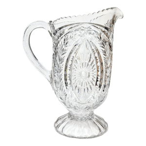 Early 20th Century Cut Glass Pitcher