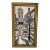 Original 1974 Framed Robert Scott Whimsical Street Scene Painting - Camrose Art Corp For Sale