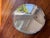 Metal Pottery Barn Oval Chrome Wall-Mounted Pivot Mirror For Sale - Image 7 of 8