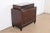 1990s 1990s Modern Regency Dark Mahogany and Nickel Chest of Drawers For Sale - Image 5 of 11