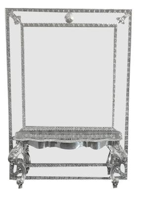 Mirror and Console by Piero Figura for Atena, Set of 2