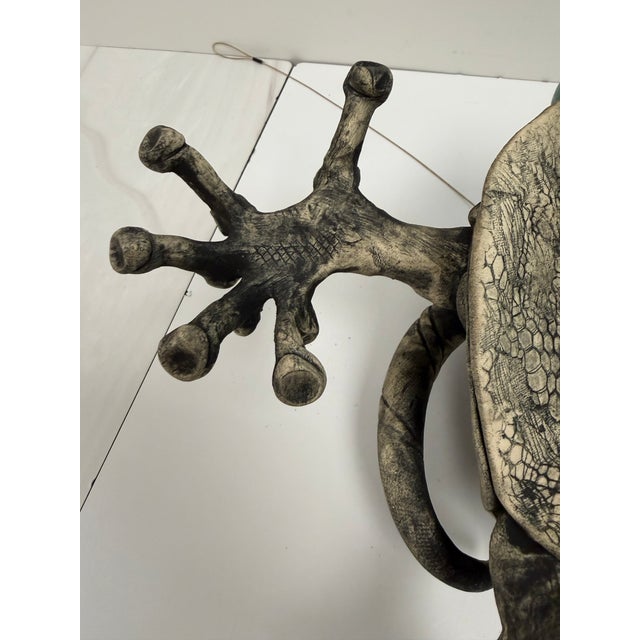 Vintage Richard Marshall Stoneware Flying Woo Creature 1981 For Sale - Image 9 of 13