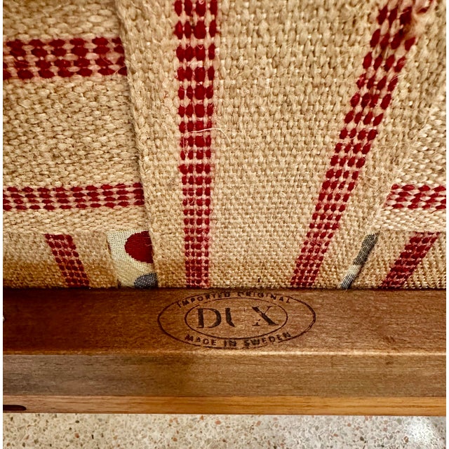 1960's Danish Modern Folke Ohlsson "Scissor" Sculpted Chair for Dux For Sale - Image 12 of 12