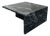 Italian Marble Waterfall Edge Square Side Table For Sale