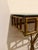 Gilt Iron Faux Bamboo Wall Shelf / Console For Sale In New York - Image 6 of 12
