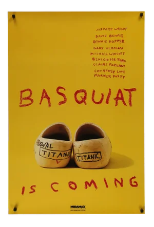 1990s "Basquiat Is Coming" Original Movie Poster