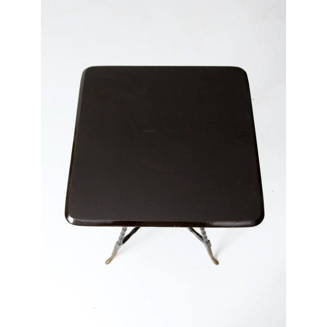 Victorian Antique End Table For Sale - Image 3 of 12