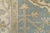 Oushak Rug 5’1” X 8’2” Blue Wool Tribal Hand-Knotted Oriental Carpet For Sale - Image 9 of 14