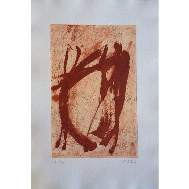 Abele, Composition abstraite, Etching For Sale