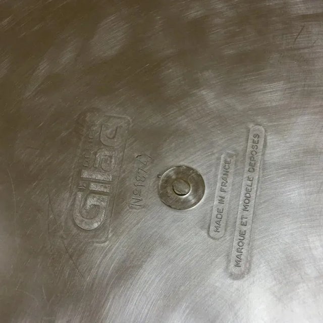 French Plastic Stool from Gilac Design, 1960s, in Very Good conditions. Designed 1960 to 1969 This piece has an...