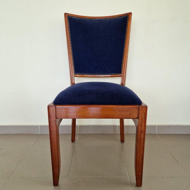 Art Deco Dining Chairs, Set of 4 For Sale - Image 4 of 8