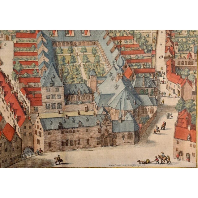 Cartusia Bruxellensis by Lucas Vorsterman the Younger, 1659 For Sale In San Francisco - Image 6 of 8