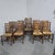 Vintage Lancashire Oak Dining Chairs with Ladder Back, 1920, Set of 12 For Sale - Image 15 of 16