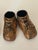 French Antique Brass Baby Shoes PinCushions Holders For Sale - Image 4 of 4