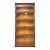 Antique Five Section Oak Hale Barrister Bookcase For Sale