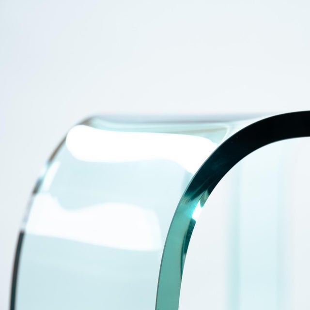 Fiam Glass Dining Table by Vittorio Livi, 1987 For Sale - Image 11 of 16